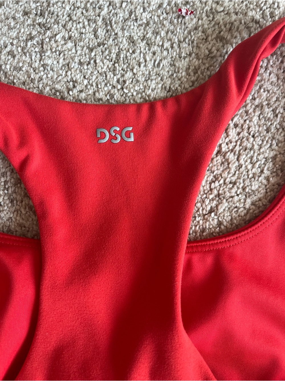 DSG Red Racerback Tank Top - Picture 4 of 4